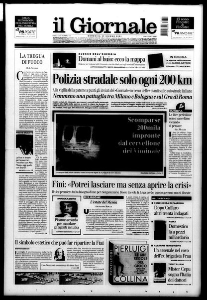 Il giornale : quotidiano del mattino